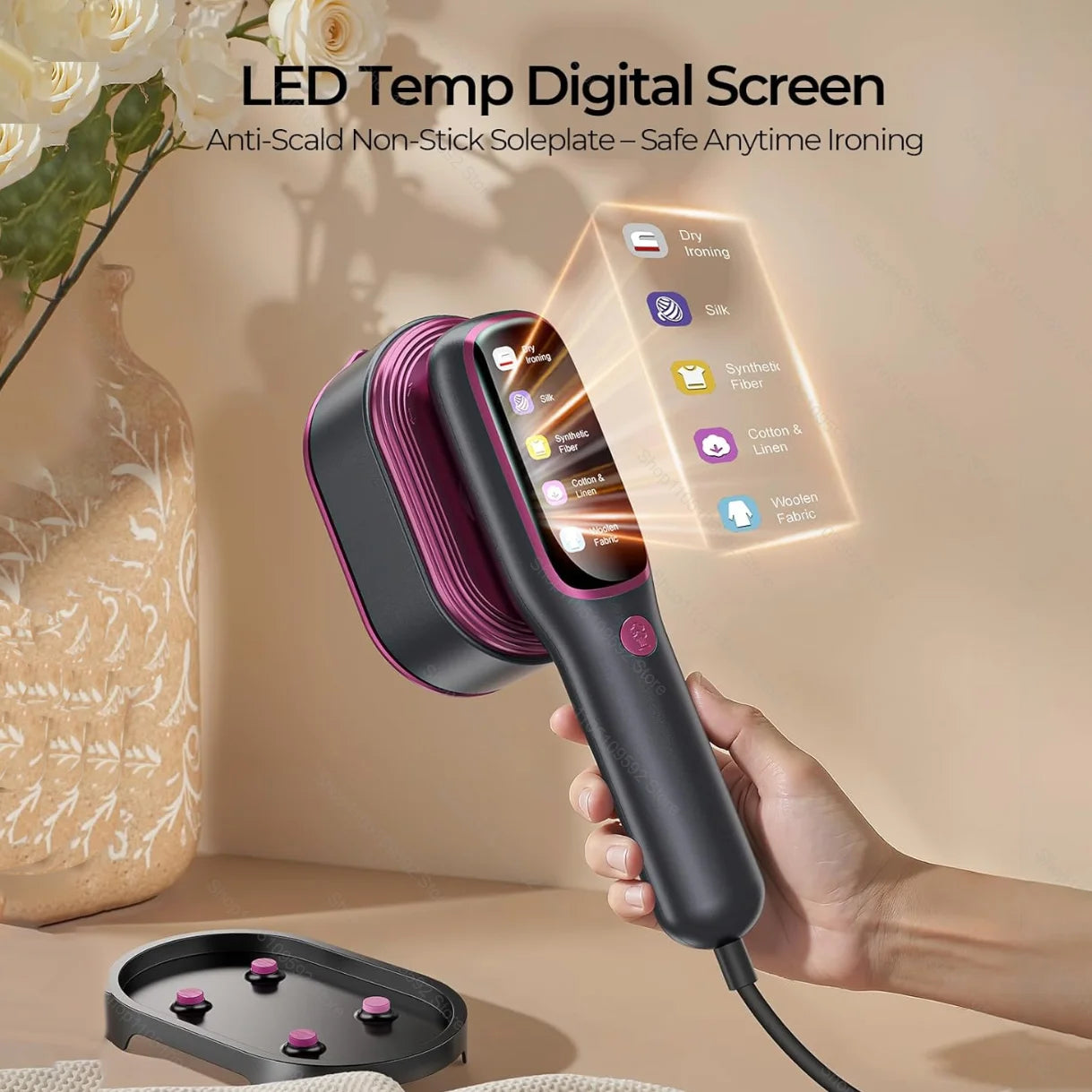 QuickPress Pro Handheld Steamer